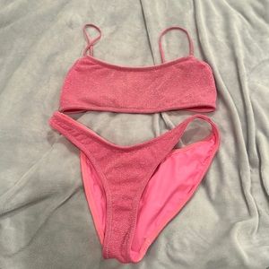 Triangl swim suit! Size small on both!